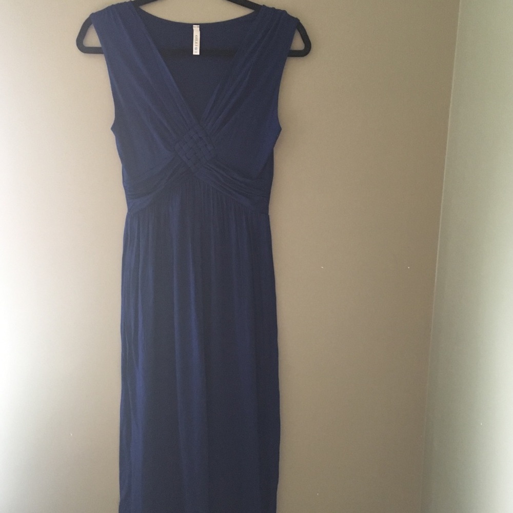 Navy Blue Maxi Dress